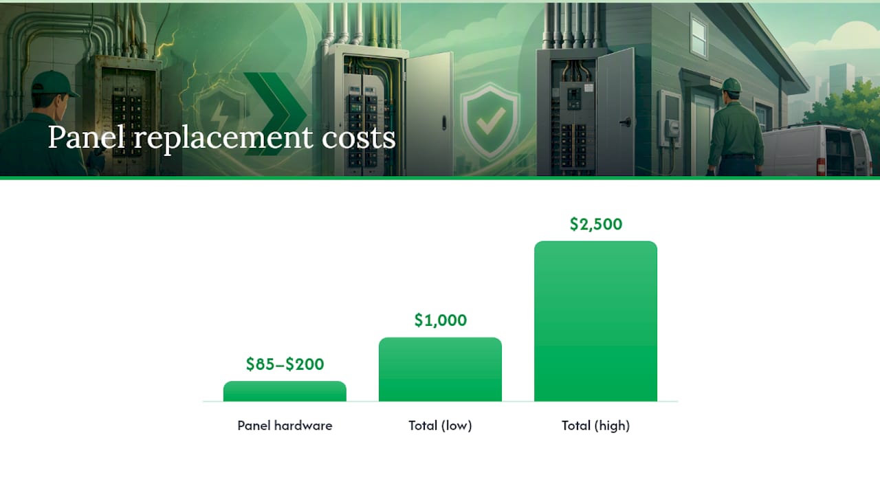 What Panel Replacement Actually Costs and Involves — overview diagram